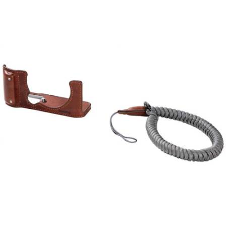 SmallRig 4880 - zestaw ze skórzanym etui do FUJIFILM X-M5, brązowy